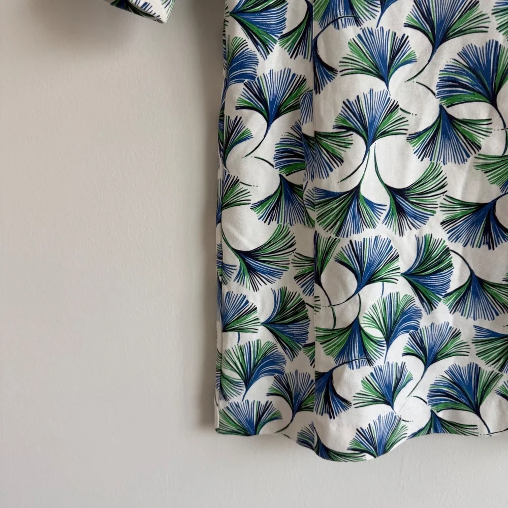 Lilly Pulitzer Girls Gingko Print Dress Size Large